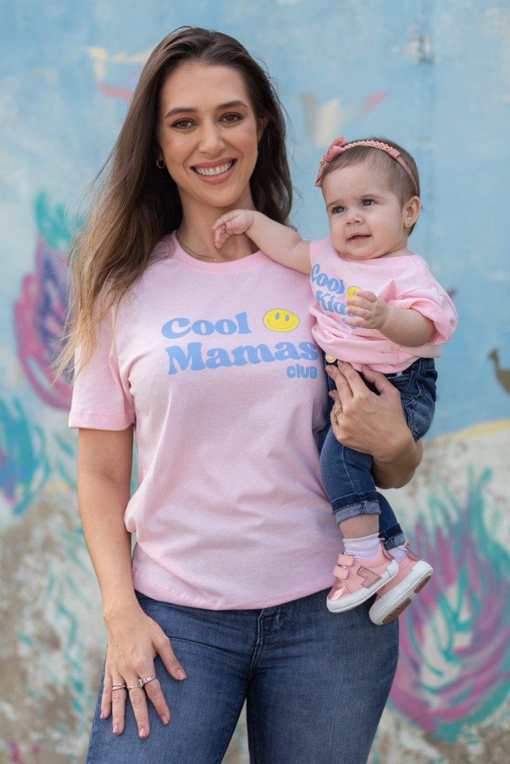 Tee Cool Mamas Club - Mãe Rosa